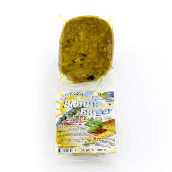 Tofuburger curry