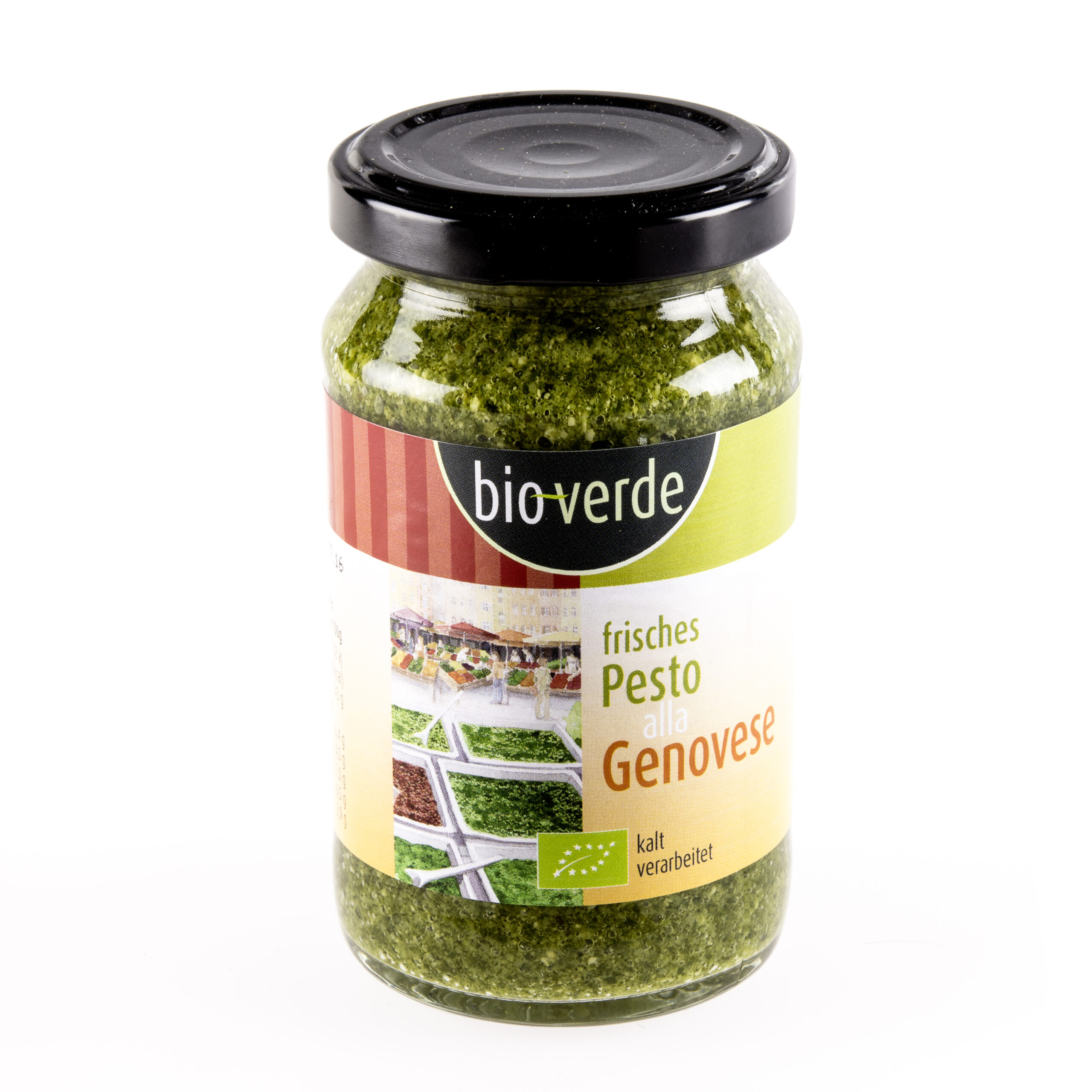 003967_Bio bio verde Pesto Genovese 165g_001 Pesto genovese – Image 1