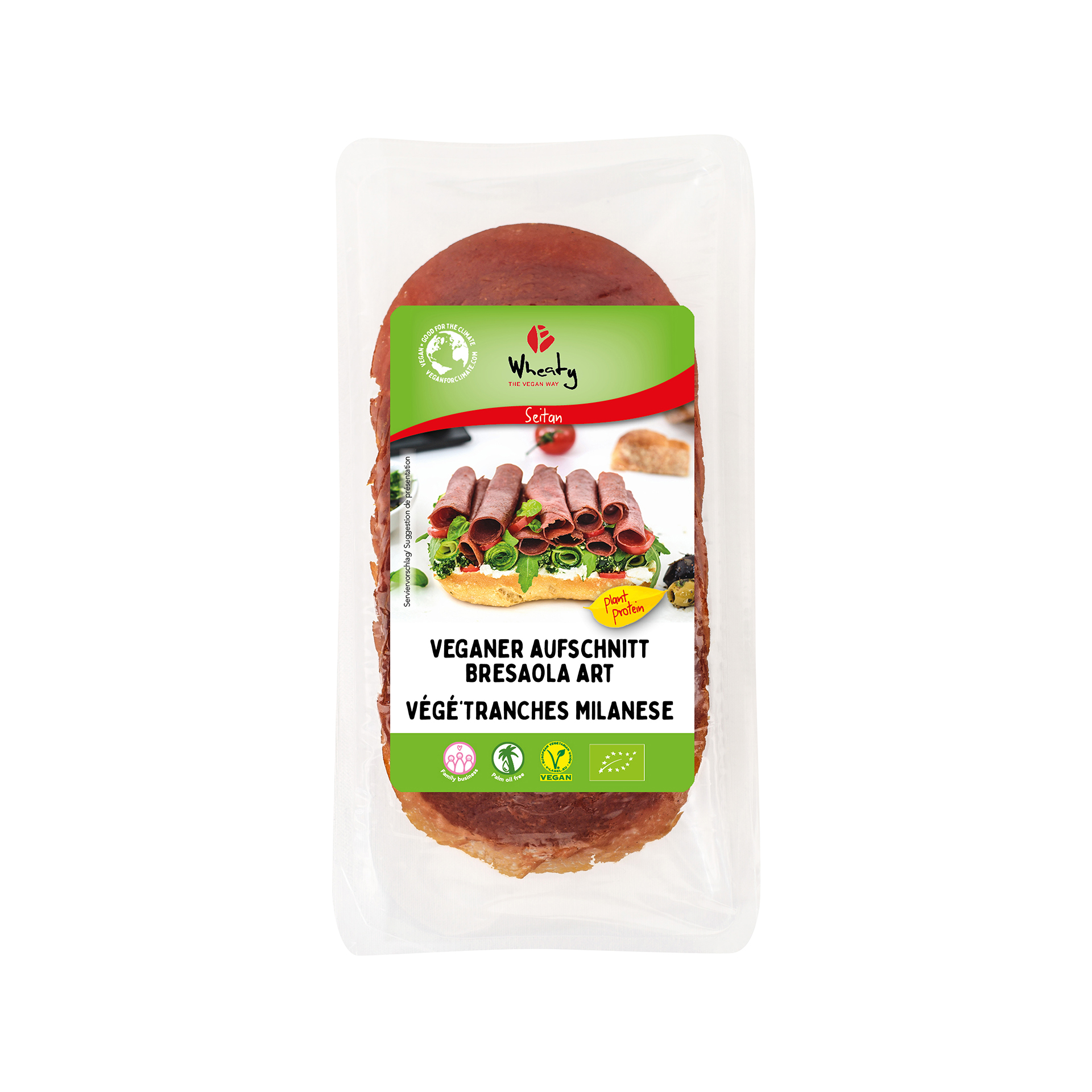 gakoodesign.de Végé Tranches façon Bresaola à base de seitan – Image 1