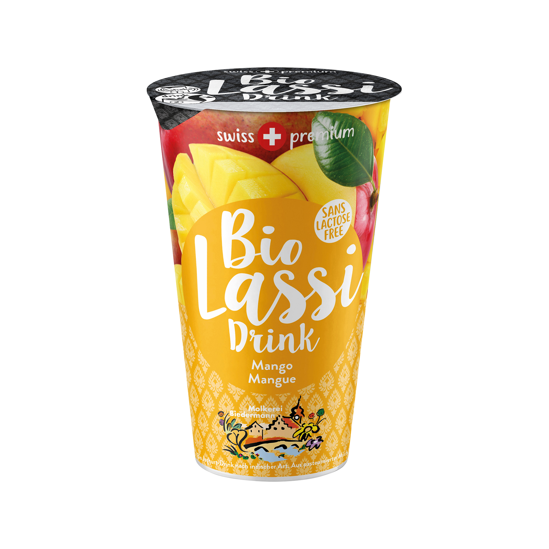 Exclusive Mockups for Branding and Packaging Design Lassi mangue sans lactose – Image 1