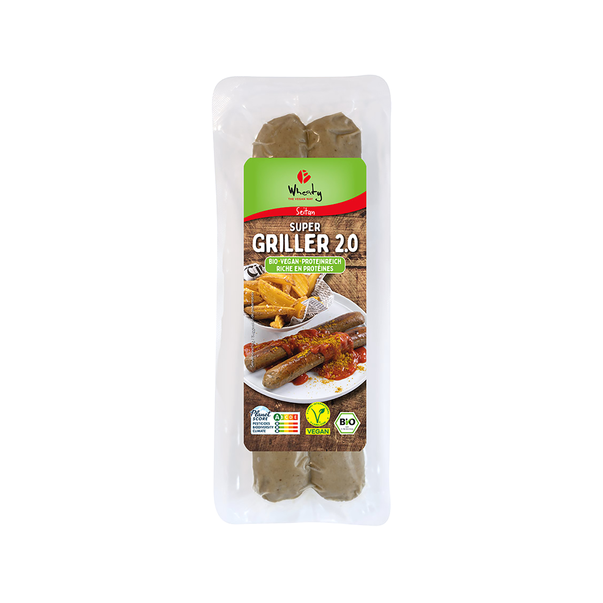 gakoodesign.de Super Griller 2.0, saucisse de seitan – Image 1