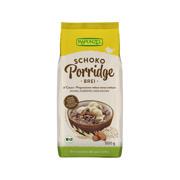 Porridge au chocolat