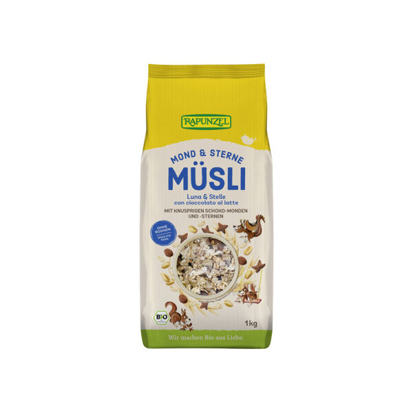 Muesli lune et étoiles