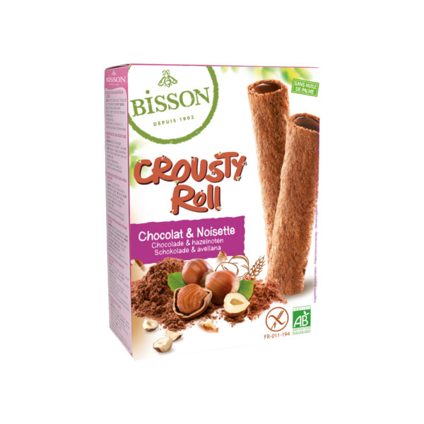 Crousty roll fourré au cacao & noisettes