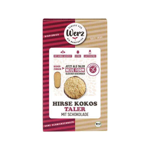 Palets de millet et de noix de coco sans gluten