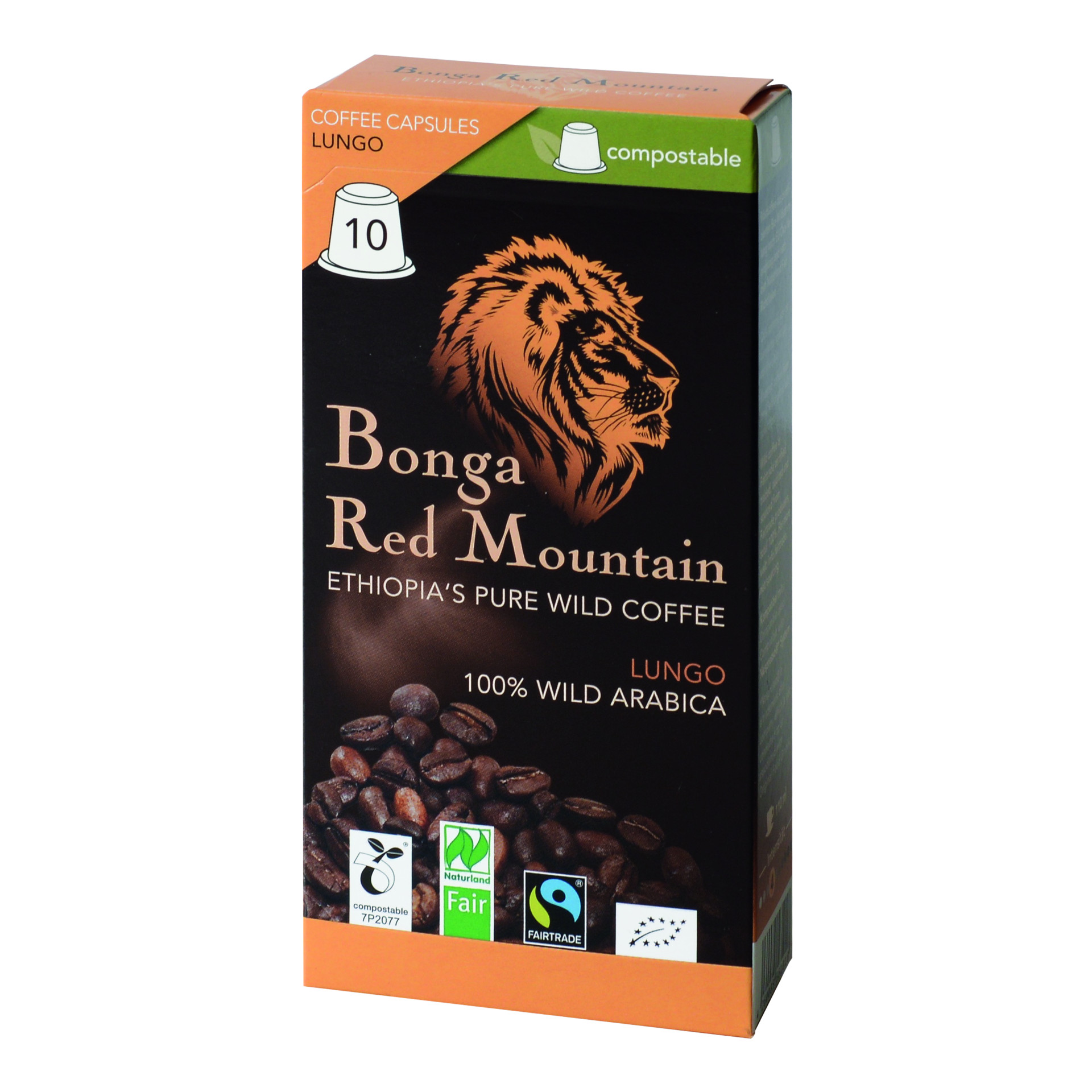 300284966_y_001.jpg Bonga Red Mountain Capsules de café lungo – Image 1
