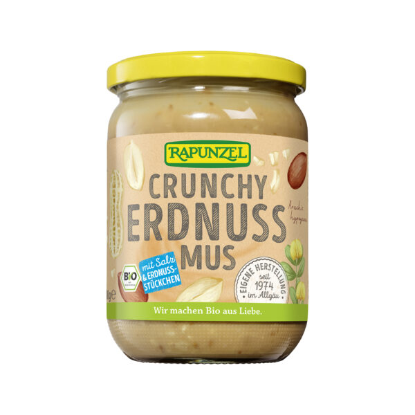 Purée de cacahuètes crunchy