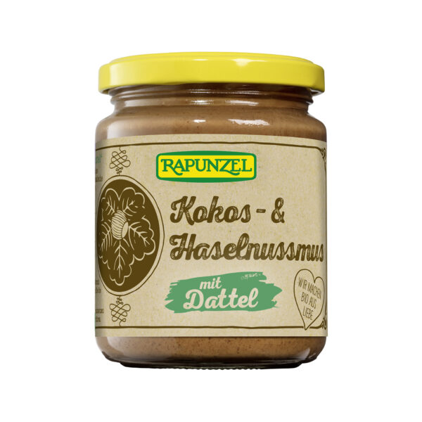 Purée de coco-noisettes aux dattes