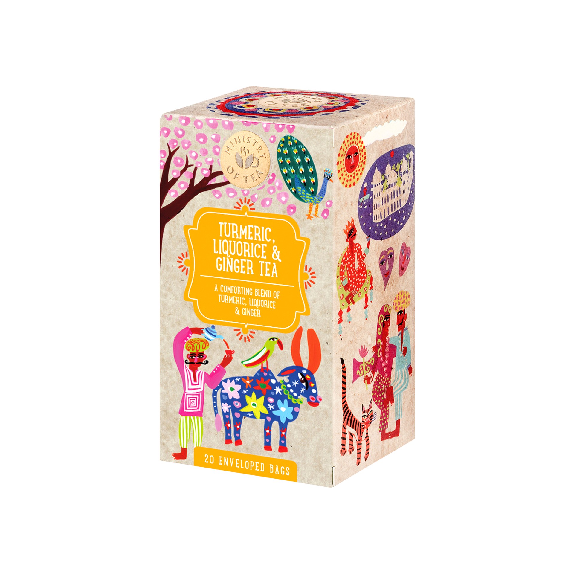 300379549_y_001.jpg Tumeric, Liquorice & Ginger Tea, thé aux épices – Image 1