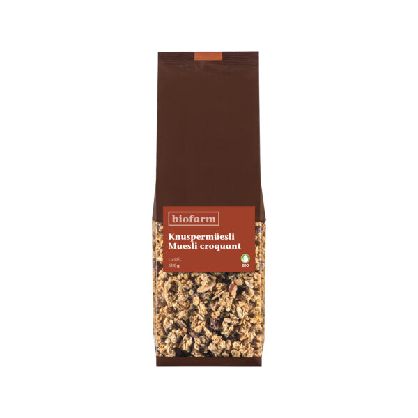 Muesli croquant classic, bourgeon