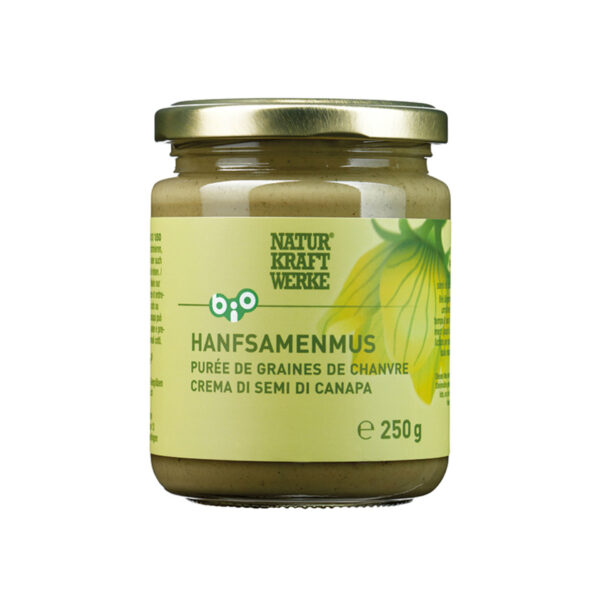 Purée de graines de chanvre
