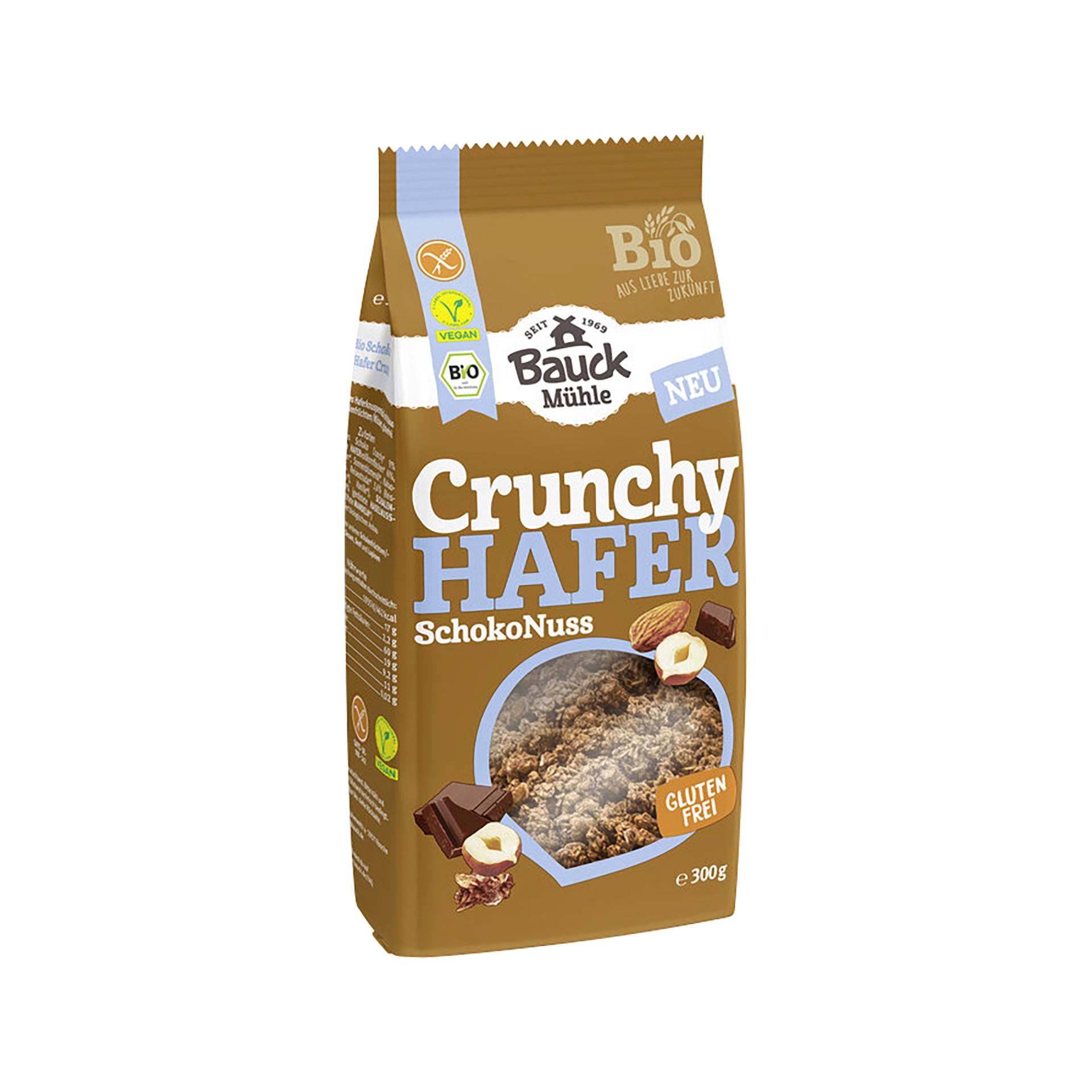 301002430_y_001.jpg Avoine Crunchy choco noix, sans gluten – Image 1
