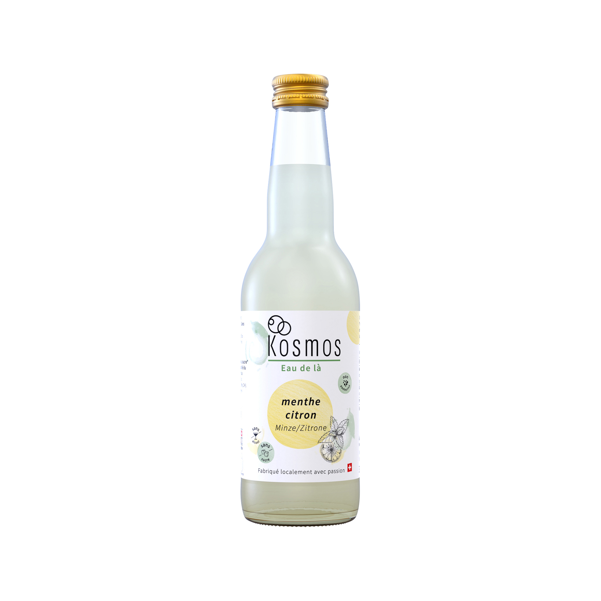 421003765_y_001.jpg Eau de là - menthe citron, Boisson au kéfir d'eau – Image 1