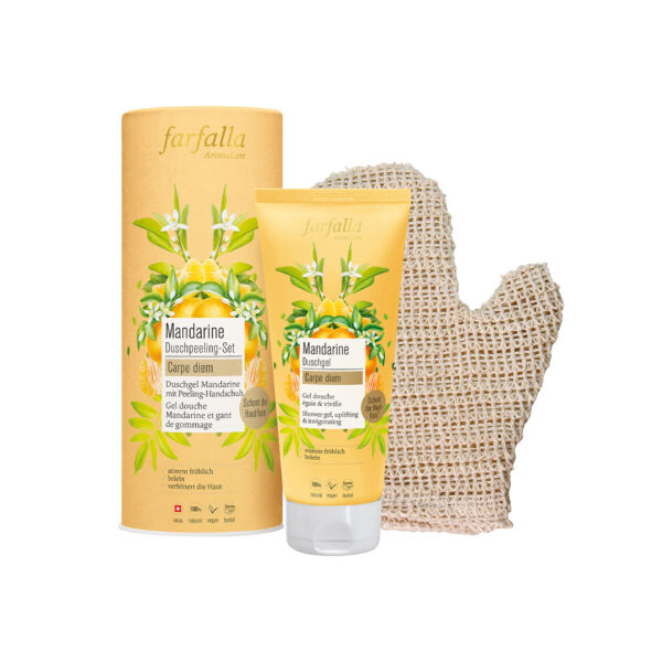 Kit gommage douche Mandarine