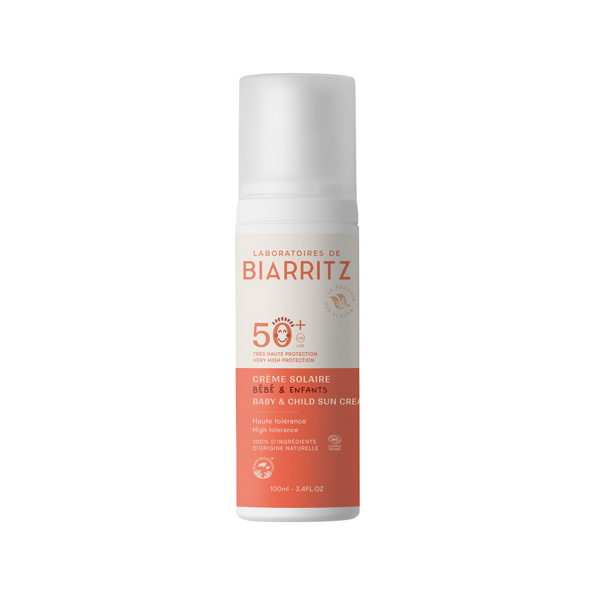 501004040_y_001.jpg Crème Solaire Bébé & Enfant SPF50+ – Image 1