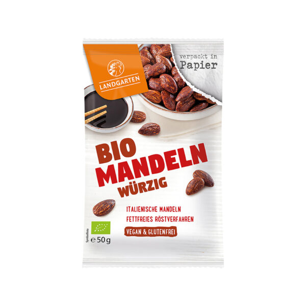 Amandes épicées à la sauce Tamari
