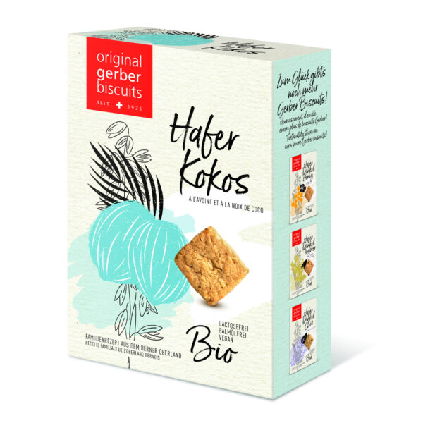 Biscuits à l'avoine et noix de coco