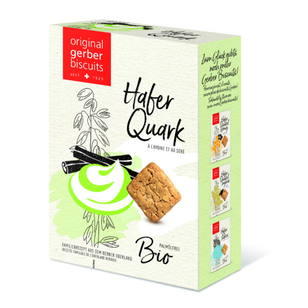Biscuits à l'avoine et fromage blanc