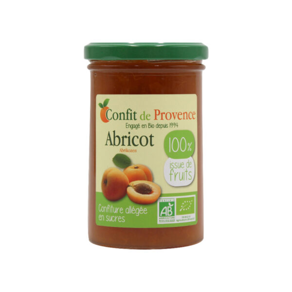 Confiture abricot sans sucre ajouté