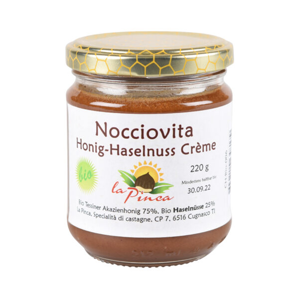 Nocciovita - miel tessinois aux noisettes