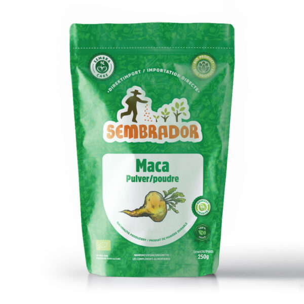 Maca poudre, fairtrade