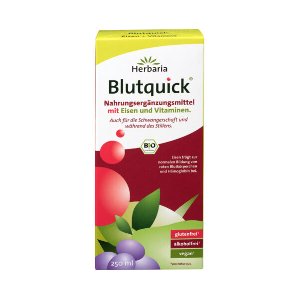 Blutquick au fer et aux vitamines