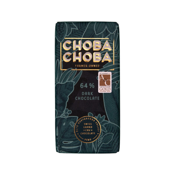 Tablette de chocolat 64% Dark