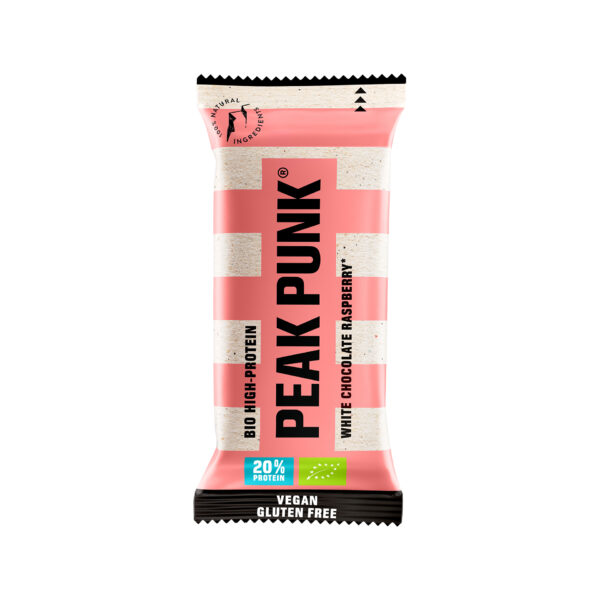 Barre protéinée à l'avoine Raspberry White Chocolate