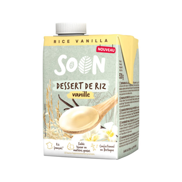 Dessert de riz à la vanille