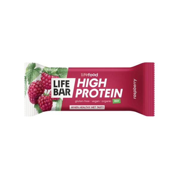 Lifebar barre protéine framboise