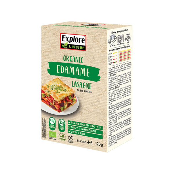 Lasagnes aux haricots edamame