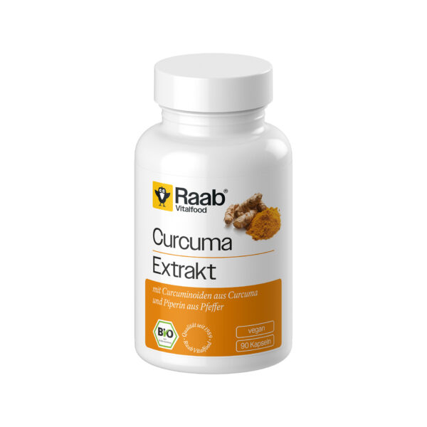 Capsules d'extrait de curcuma