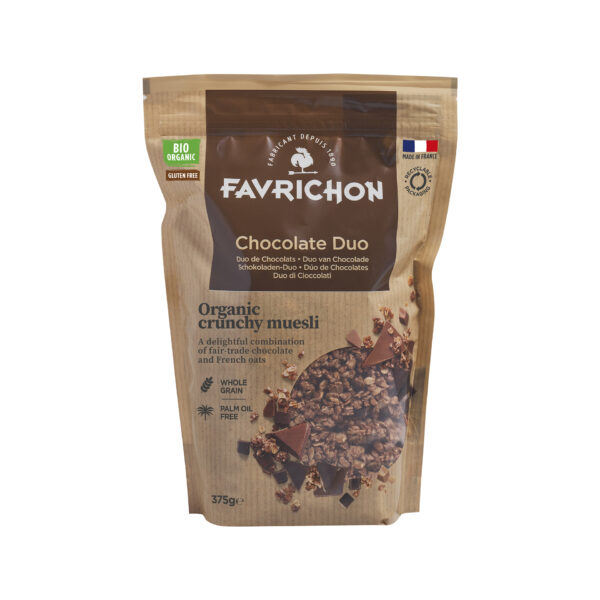 Muesli croustillant duo de chocolat