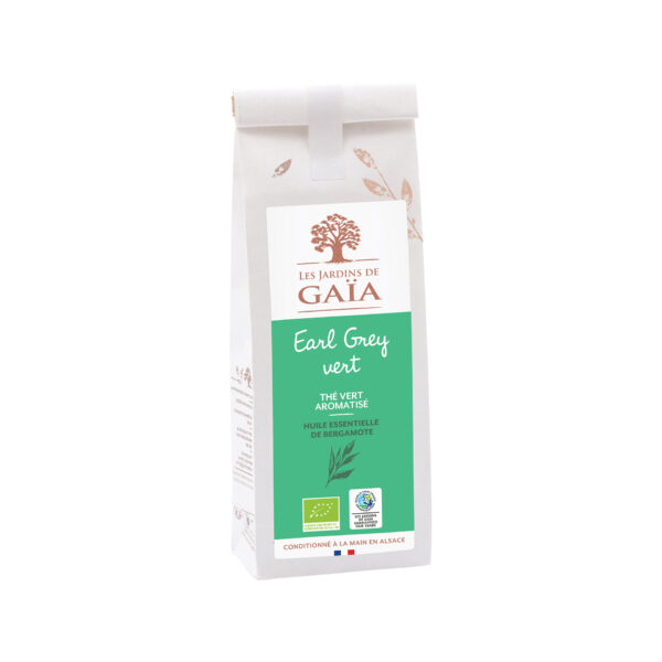 Earl grey vert, thé vert