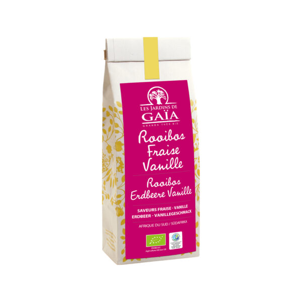 Rooibos fraise vanille, tisane