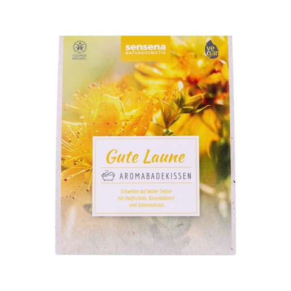 Coussin de bain aromatique "bonne humeur"