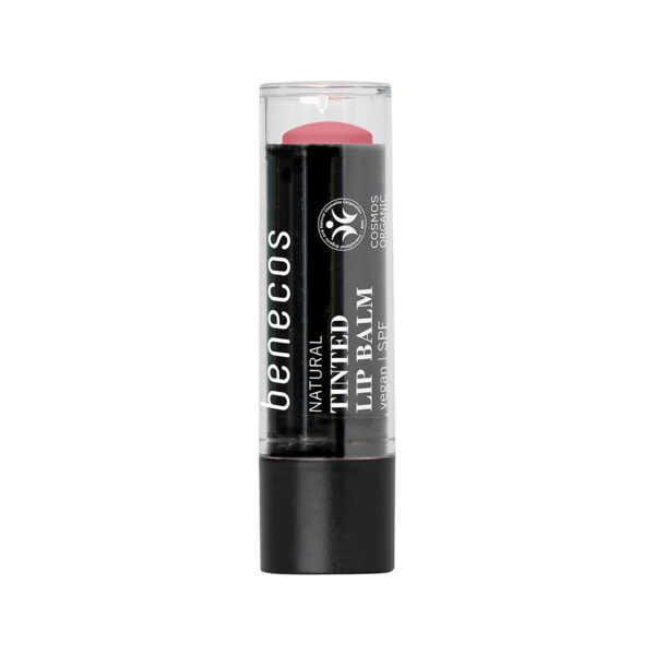 Baume à lèvres teinté avec LSF soft bloom