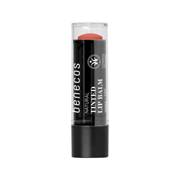 Baume à lèvres teinté avec LSF coral breeze