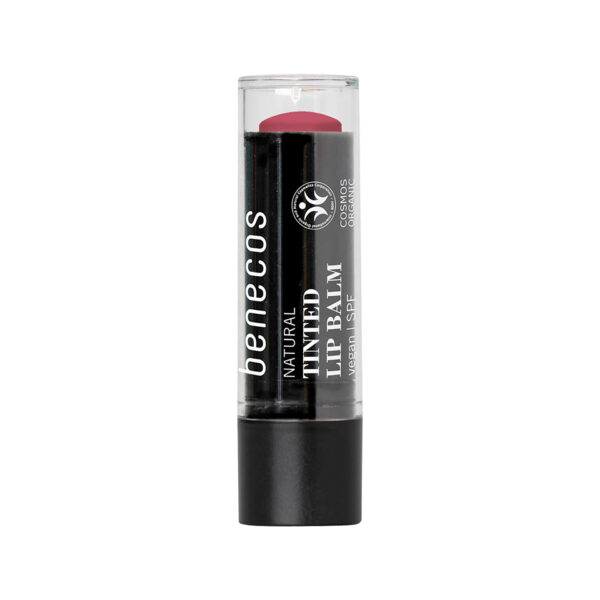 Baume à lèvres teinté avec LSF berry bliss