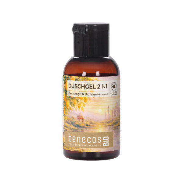 Gel douche 2 en 1, mangue bio et vanille bio Mini