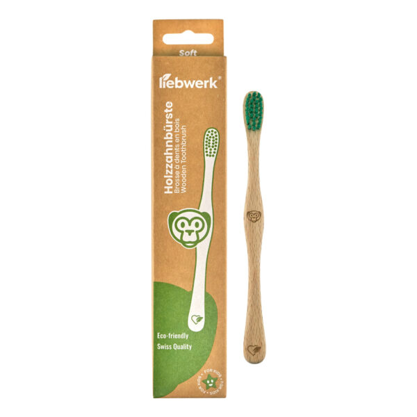 Brosse à dents pour enfants soft MONKEY